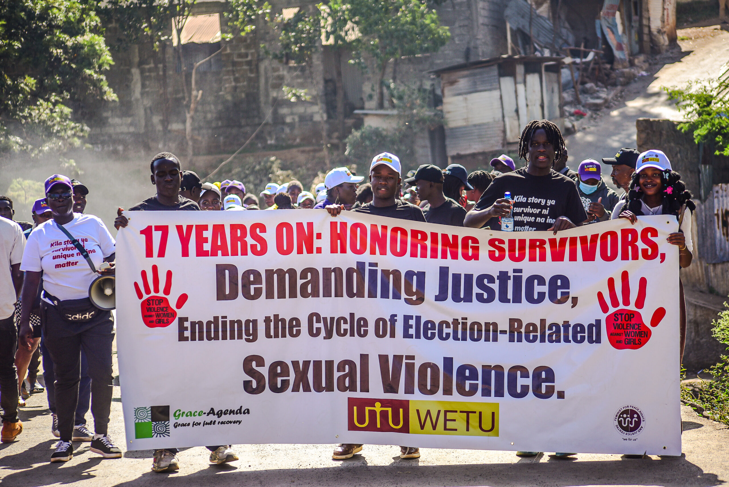 Survivors and Activists Unite in Kibra to Demand Justice and Reparations