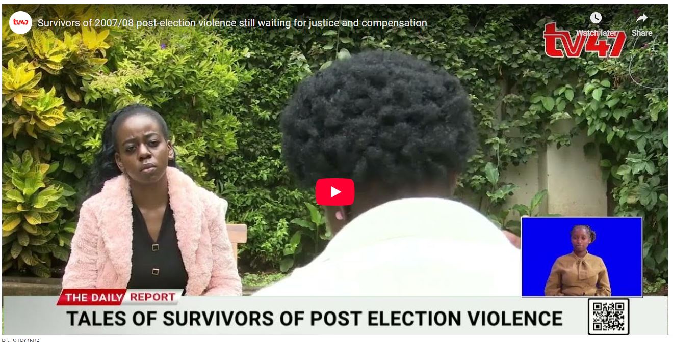 Tales of Survivors of election related Sexual Violence