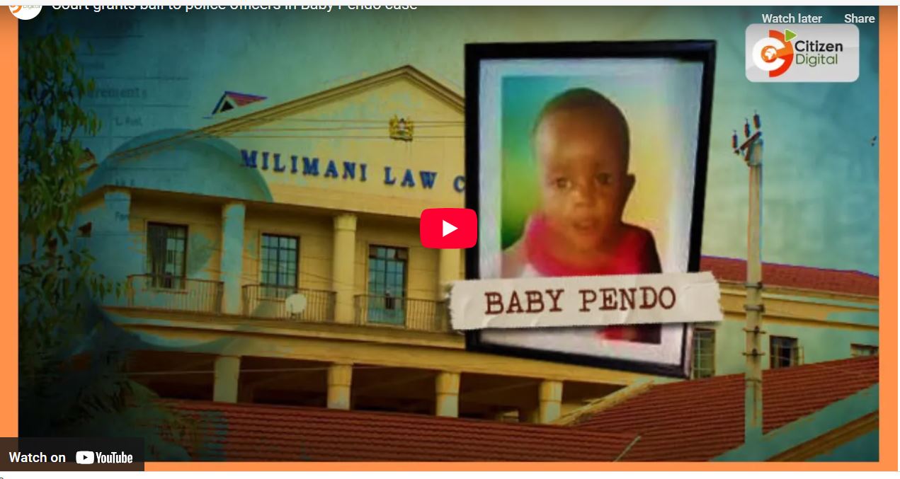 Thank You to the Media for Standing with Baby Pendo